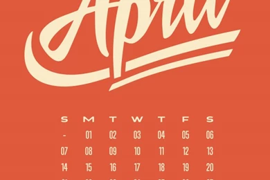 April 2013 Desktop Calendar Wallpapers