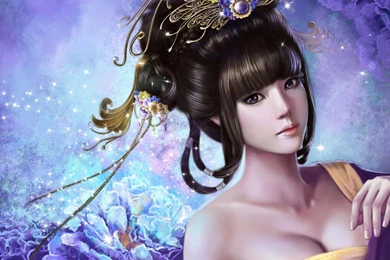 Beautiful Cartoon Girl Wallpapers   Free Desktop Wallpapers