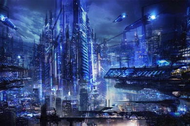 Future City HD Live Wallpapers   Android Apps On Google Play