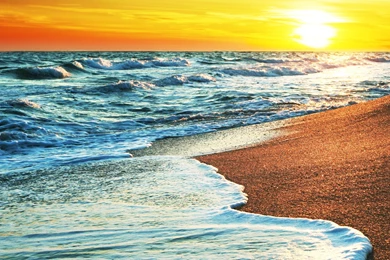 746002 Beach Wave Wallpapers