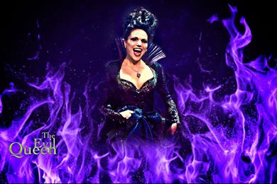 The Evil Queen   Once Upon A Time Wallpapers (30782465)   Fanpop