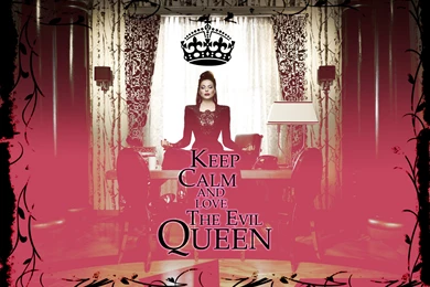 Keep Calm And Love The Evil Queen   Once Upon A Time Wallpapers ...