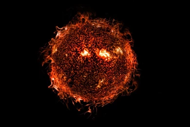 Fireball [1366x768] : Wallpapers