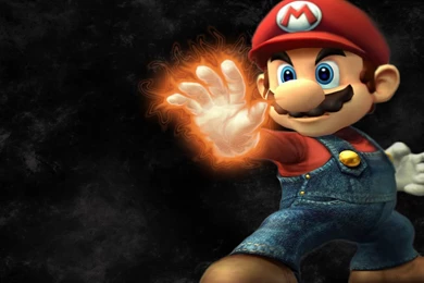 Mario Fireball   Nintendo Games Wallpapers Image Featuring Mario