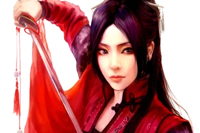 SWORD WARRIOR WOMAN WALLPAPER   (