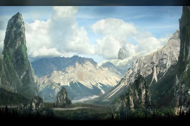 Nature, Clouds, Mountain, Forest Wallpapers HD / Desktop And ...