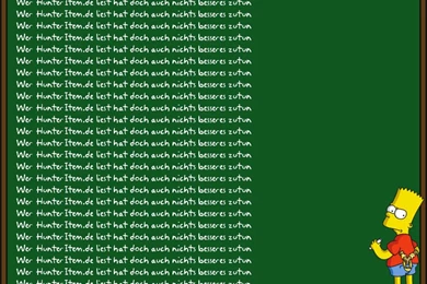 Wallpapers Bart Simpson Custom Picture Of Chalkboard Generator ...