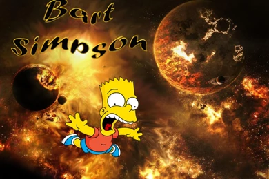 Windows Wallpaper, Bart Simpson In Spice