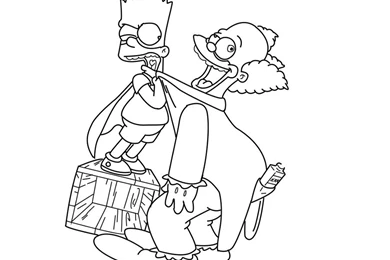 DeviantArt: More Like Bartman And Krusty The Clown WIP 3 By ...