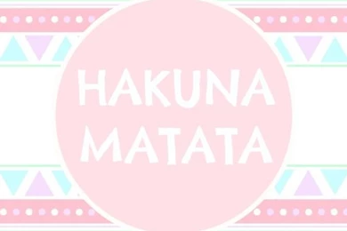 Iphone 5 Ethnic Hakuna Matata Wallpapers Homescreen Screensaver By ...