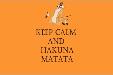 Hakuna Matata HD Wallpapers