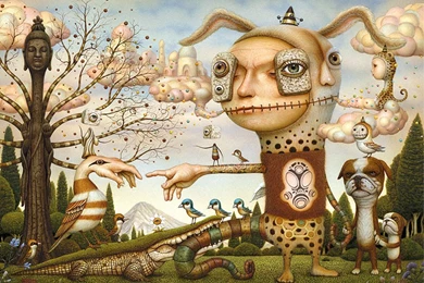Neosurrealism Or Pop Surrealism / Lowbrow Art