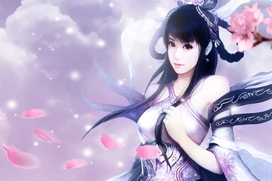 Beautiful Chinese Girl Artistic Wallpape 488