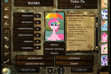 Icewind Dale Ponies By Fethur On DeviantArt