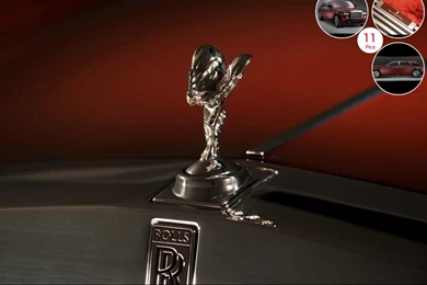 Rolls Royce Phantom Year Of The Dragon   Badge
