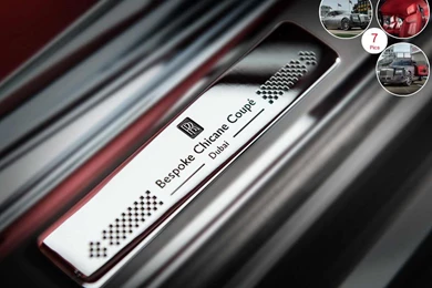 2014 Rolls Royce Chicane Bespoke Phantom Coupe   Badge