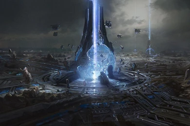 SuperHD.pics: Halo 4 Gravity Well Desktop Bakcgrounds