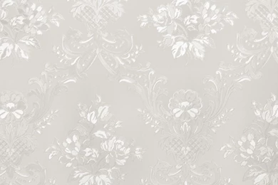 Rasch Textil Satin Wallpapers Country Charm 298504 Ornaments White ...