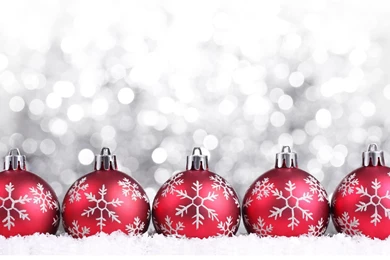 Red Christmas Balls HD Wallpapers » FullHDWpp   Full HD Wallpapers ...