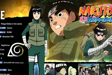 Download Wallpapers 1920x1080 Naruto, Rock Lee, Guy, Lettering ...