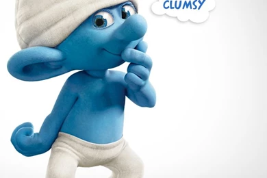 Clumsy The Smurfs 2 iPhone 5s Wallpapers Download