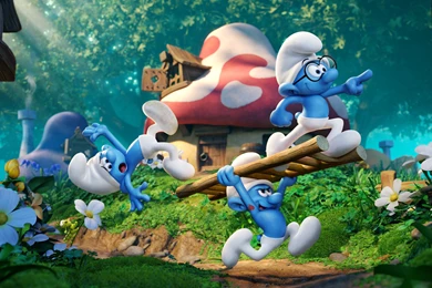 Smurfs 3 The Lost Village Wallpapers