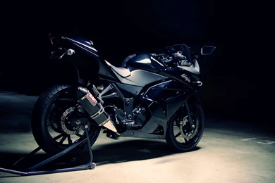 Black Kawasaki Ninja Wallpapers   Image