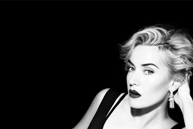 White Kate Winslet Actress Vogue Magazine Sofa Wallpapers