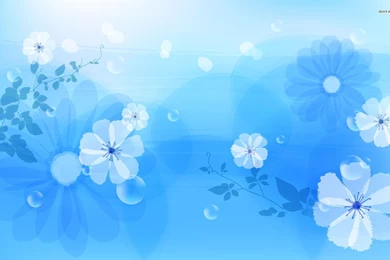 Blue Flowers Wallpapers   Wallpapers Cave