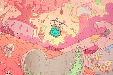 BMO's Big Adventure (Wallpaper) By Ghotire On DeviantArt