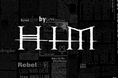 Him Band Logo Wallpapers