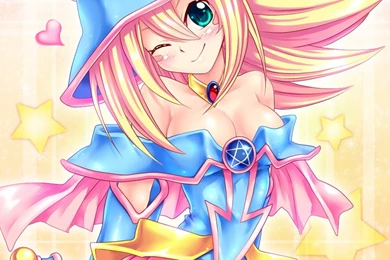 Dark Magician Girl Wink   Yu Gi Oh! Artbooks