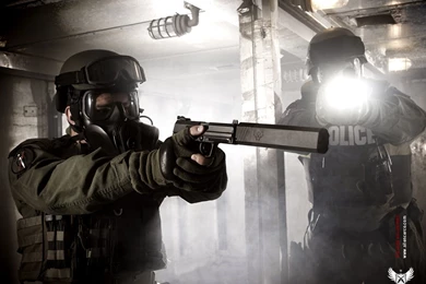 Wallpapers Swat Gun Silencer And Suppressor Desktop 1024x768 ...