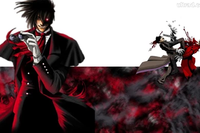 Wallpapers Hellsing Alucard With Motive Papel De Parede In Hd ...