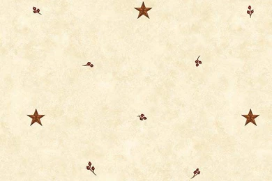 Beige Barn Star And Sprigs Wallpapers   Interior Home Decor