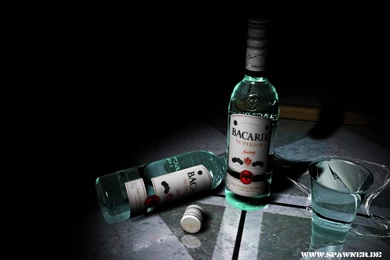 Wallpapers Wine Bacardi Bottle Liquor Picture And Layout 1024x768 ...