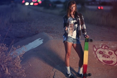 Wallpapers Longboard Girl Search Home Latest Hot Categories ...