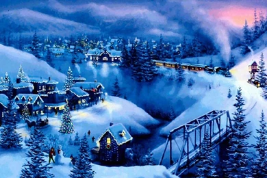 2010 Christmas Desktop Wallpapers Downloads Blue Wallpapers ...