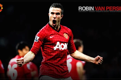 Robin Van Persie MU Wallpapers