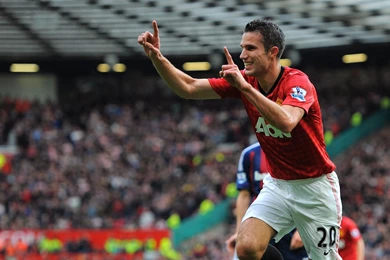 Robin Van Persie MU Wallpapers