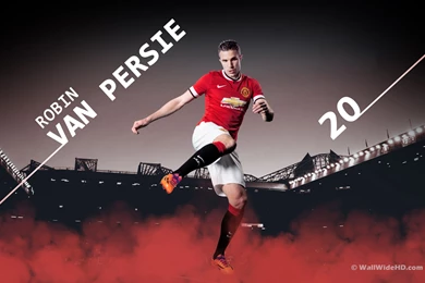 Robin Van Persie Manchester United 2014 Wallpapers