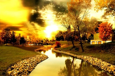 Wonderful Autumn Day 1208544 Wallpapers   (