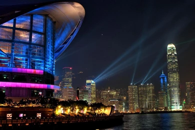 City Light Wave   HD Wallpapers