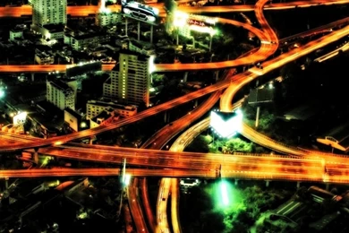 Download Wallpapers 1080x1920 City, Light, Lights, Cities, Roads ...