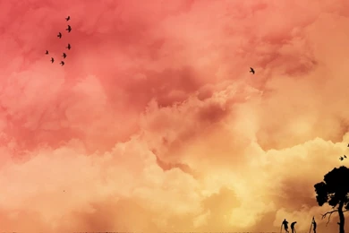 Red Sky Wallpapers And Images   Wallpapers, Pictures, Photos