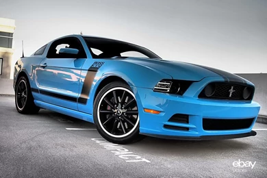 Green Ford Mustang Boss 302 Wallpapers