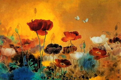 Wallpapers China Chinese Painting Floweramp World Collection ...