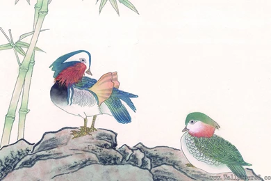Chinese Painting With Meticulous Detail － Paintings Wallpapers ...