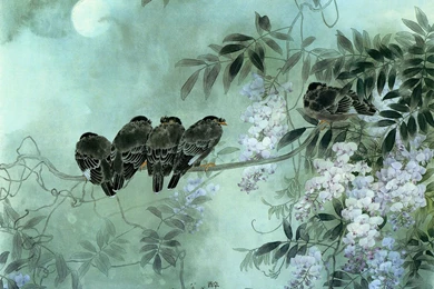 Chinese Paintings : Chinese Gongbi Paintings , Flower and Bird ...