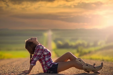 Country Girl Backgrounds   Wallpapers Zone